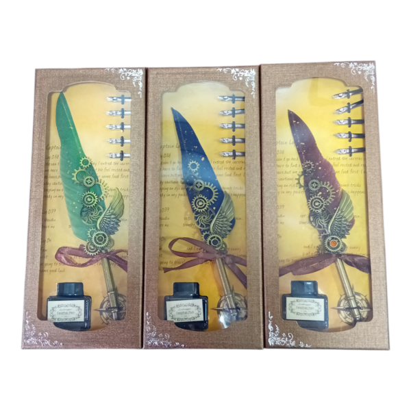 طقم قلم  ريشة كلاسيكي